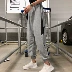 Mùa hè phiên bản Hàn Quốc của các cô gái hiphop đẹp trai quần hip hop sét học sinh lỏng lẻo quần harem thường quần áo thời trang nữ Quần Harem