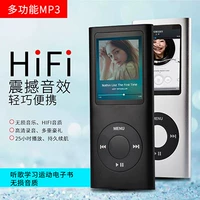 Học sinh gầy có màn hình kim loại MP3 mini Máy nghe nhạc Walkman dễ thương MP4 ghi âm thể thao Tiếng Anh - Máy nghe nhạc mp3 máy nghe nhạc mp4 bluetooth