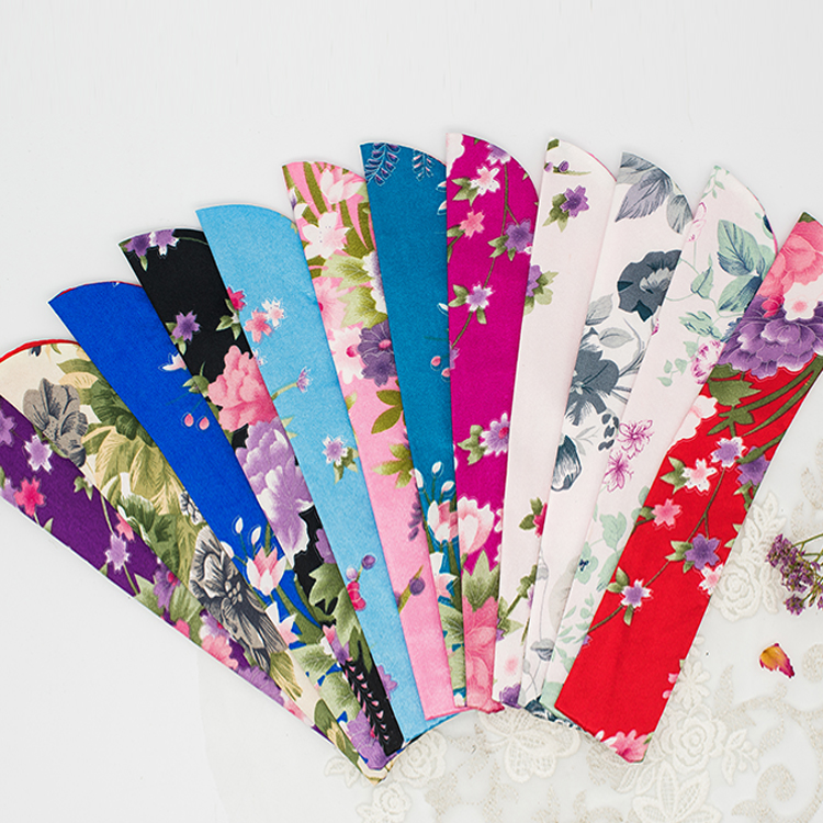 Women's Fan Cover Boutique Folding Fan Accessories Fan Packaging Exquisite Box Fan Bag Fan Cover Ladies Fan Cover