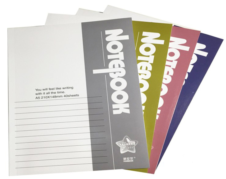 Light A5 100 Notebook A5 notepad Wireless glued notebook Exercise This 100 pages