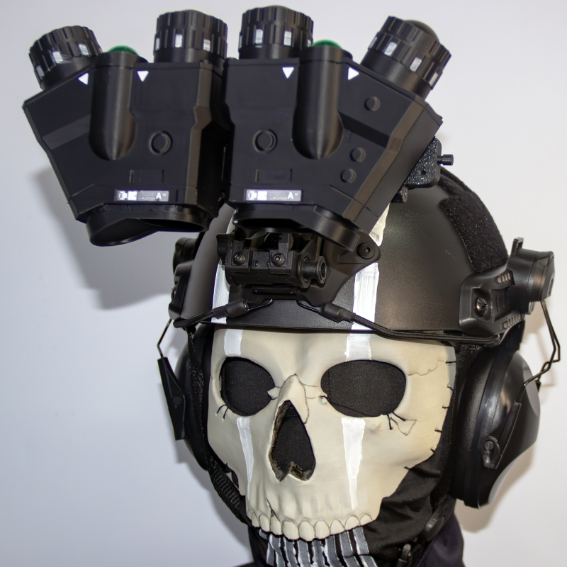 Call of Duty Ghosts Koniger Four-Eye Six-Eye Night Vision Device Model Tactical Helmet Cosplay Equipment