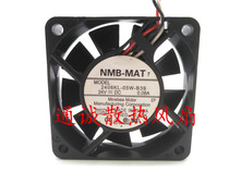 Original NMB-MAT 2406KL-05W-B39 24V 0 08A 6CM 6015 3-wire converter fan