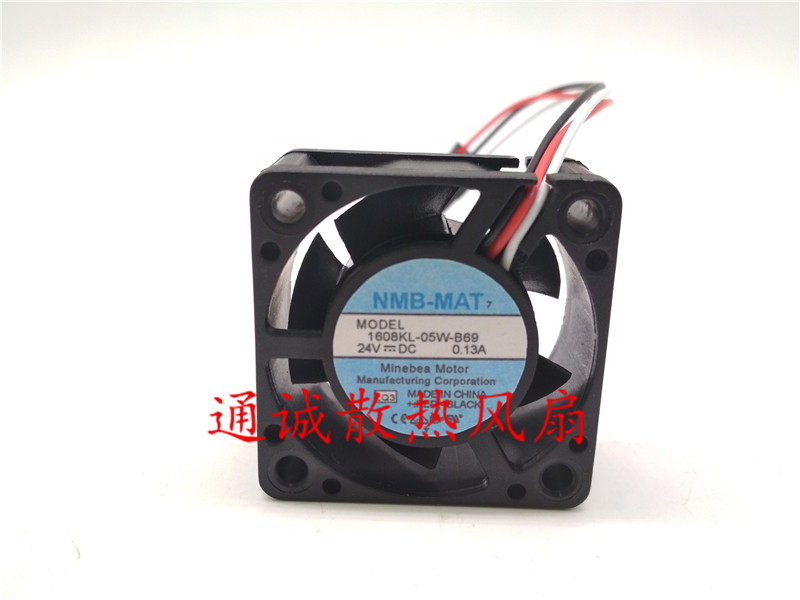 1608KL-05W-B69 24V 0 13A NMB-MAT 7 original CNC servo amplifier cooling fan