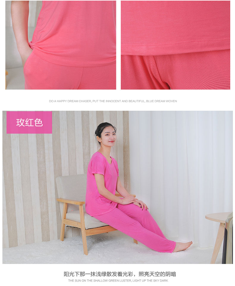 Pyjama pour femme à manche courte - Ref 2999894 Image 26