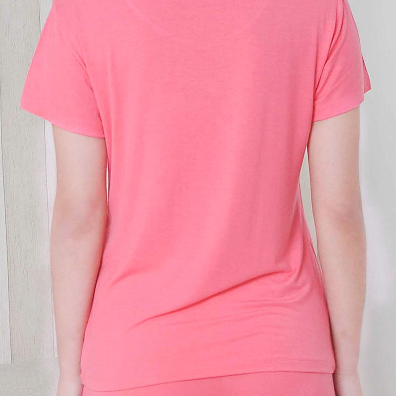 Pyjama pour femme à manche courte - Ref 2999894 Image 4