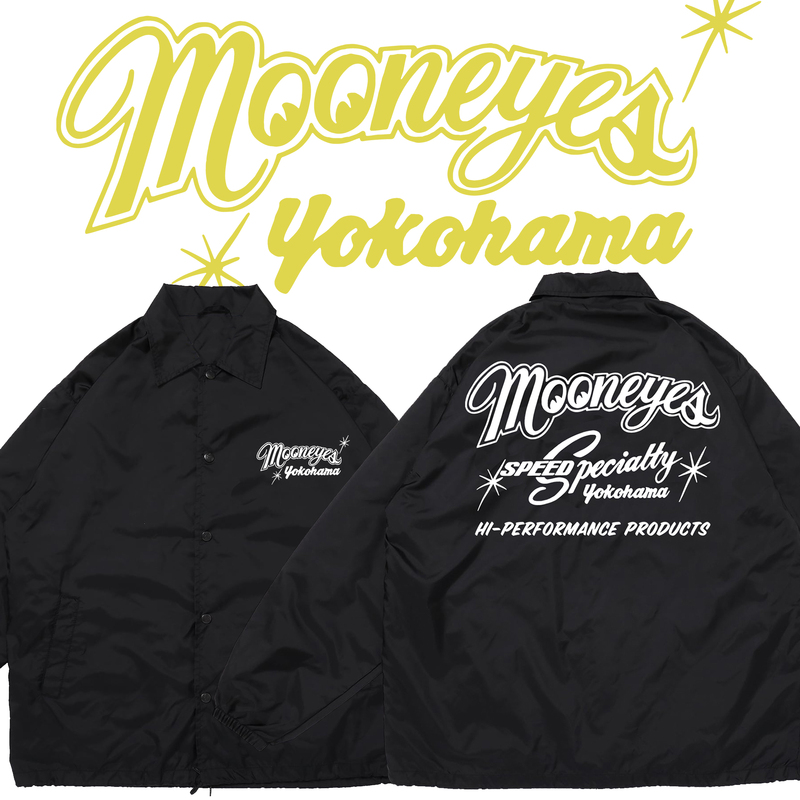 Mooneyes Autumn and Winter Warm Windproof and Waterproof Coach Jacket Street Biker Retro Amekaji Japanese Style Skateboard