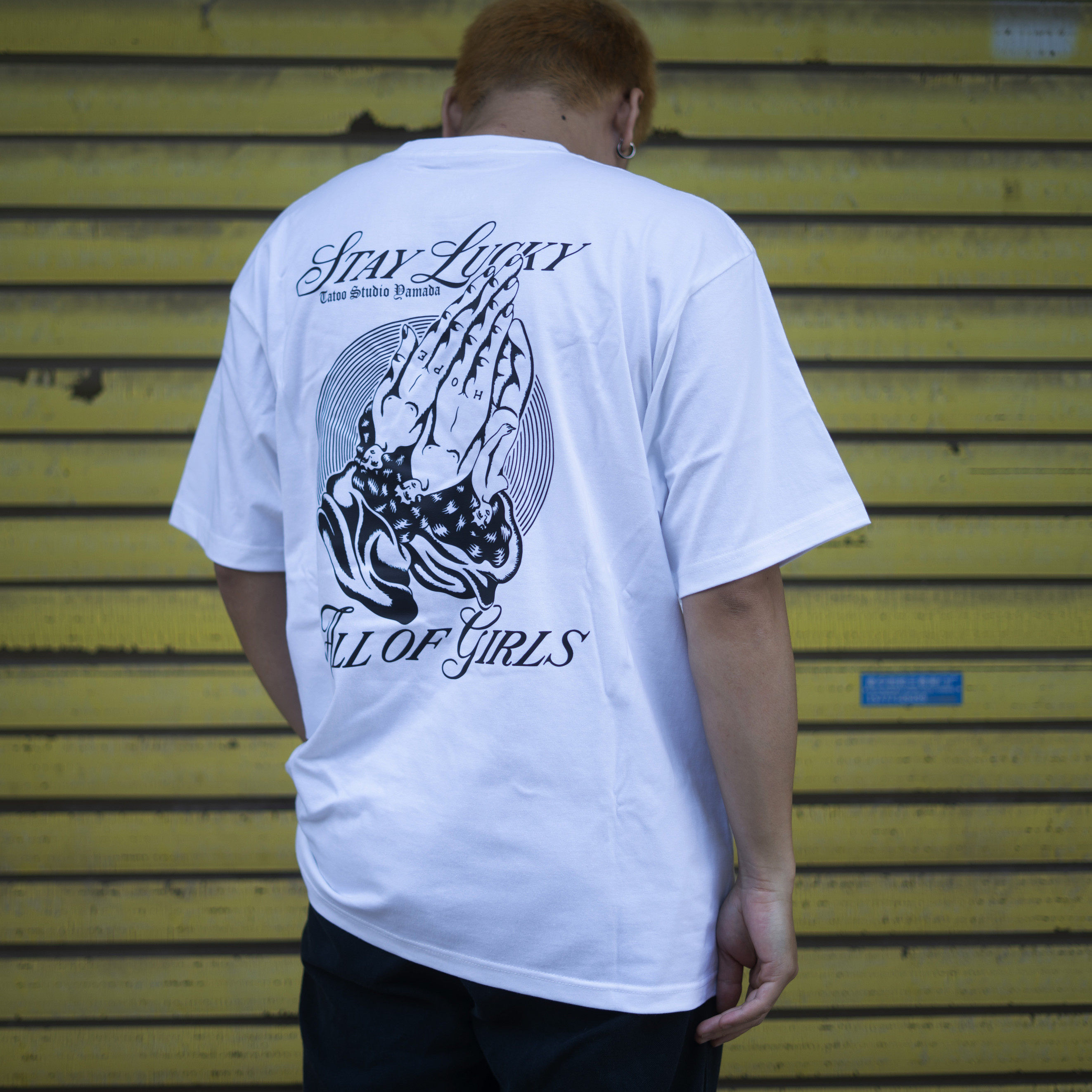 Tattooyamada japanese niche prayer hands street dance hip hop rap