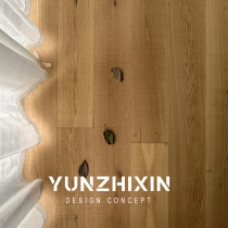 French three-layer solid wood serrated flooring household oak floor heating geothermal environmental protection log flooring manufacturers direct sales