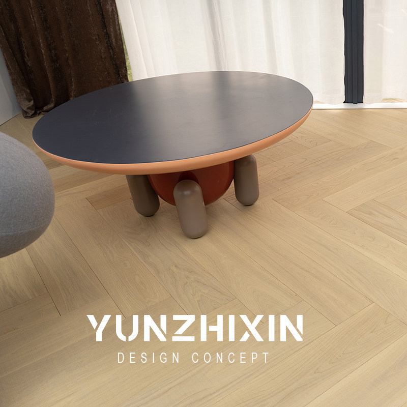 Merchant Floor Geothermal Floor Floor Three Layers of Human Fish Bone Pull Closed Front Heating Floor Factory