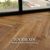 Pure wood oak human plate puzzle plate skeleton bedroom environmentally warm lock button floor manufacturer direct sales