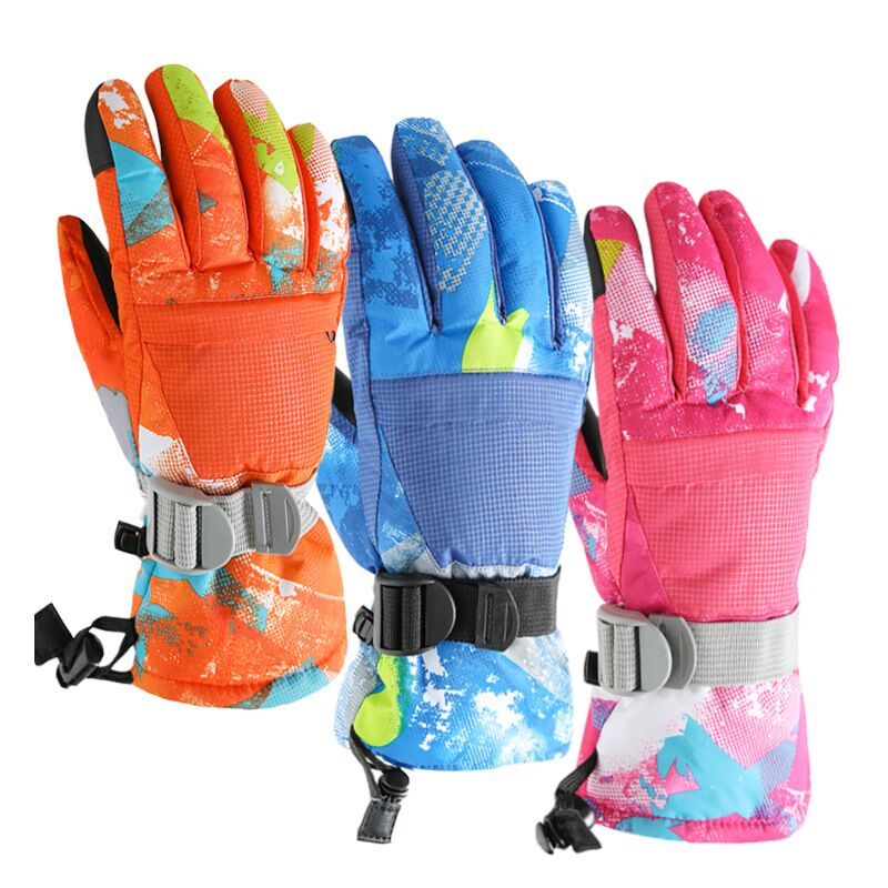 Ski House Han Couple Outdoor Ski Gloves for Men and Women Winter Waterproof Warm Warm Gloves