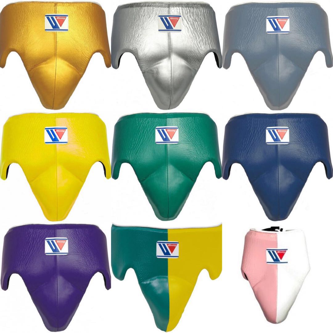 Japanese winning boxing crotch guard spot