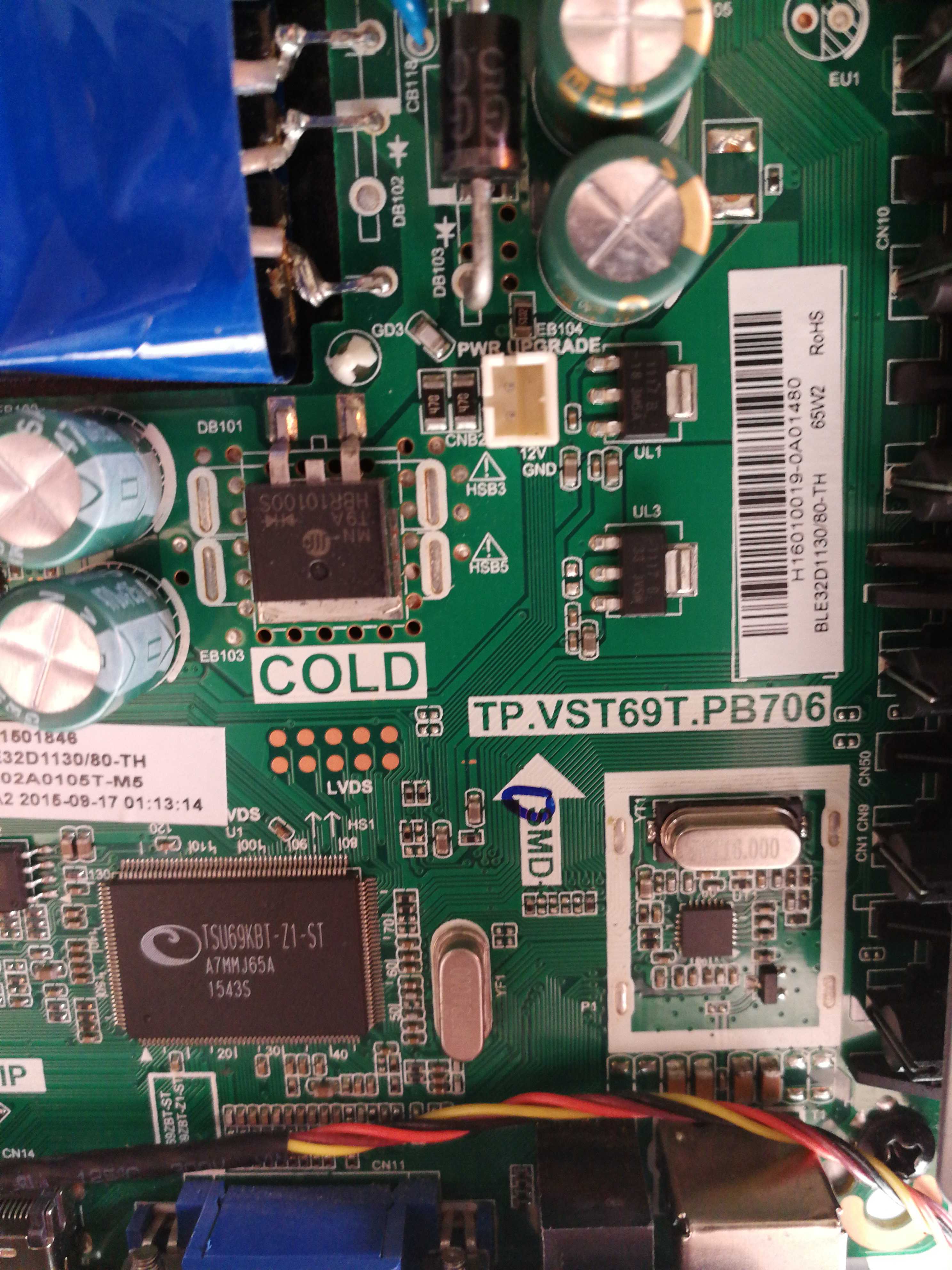 Crown Czech AOC LE32D1130 80 Main Board TP VST69T PB706