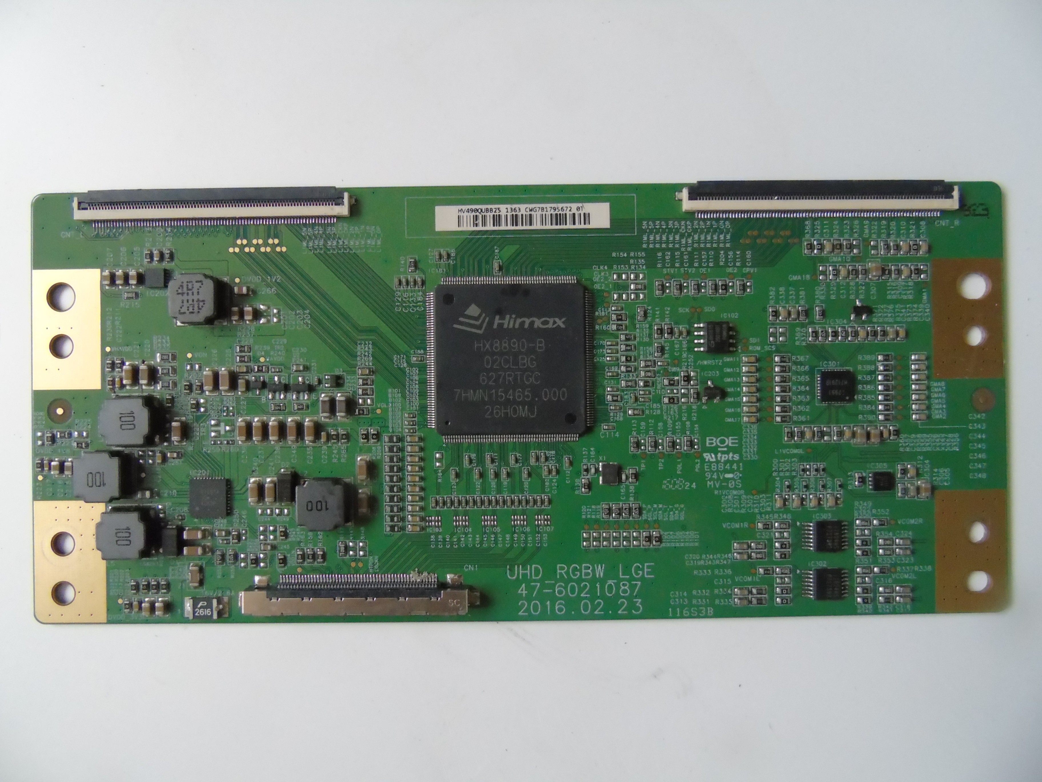 Changhong 49U1 Beijing East HV490QUBB25 logic board UHD_RGBW_LGE 47-6021087