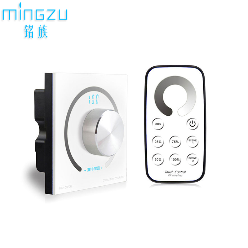 Led Dimmer Switch Knob Panel 0-10V Analog Signal Lighting Brightness Adjustment Controller Fan Speed Regulator