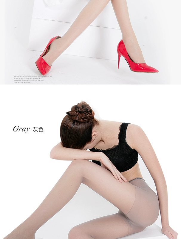 Nam Cực da thịt người vớ đen nữ phần mỏng quần lót chuyên nghiệp vớ đáy mùa xuân và mùa thu mùa đông mô hình siêu mỏng trong suốt chiều dài khớp