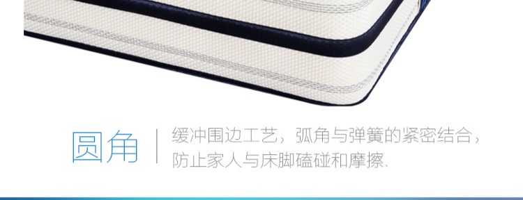 Sosler Nệm cao su thiên nhiên Môi trường mềm Palm Spring Simmons 1.5 1.8 mét Đơn đôi tùy chỉnh - Nệm đệm 1m2