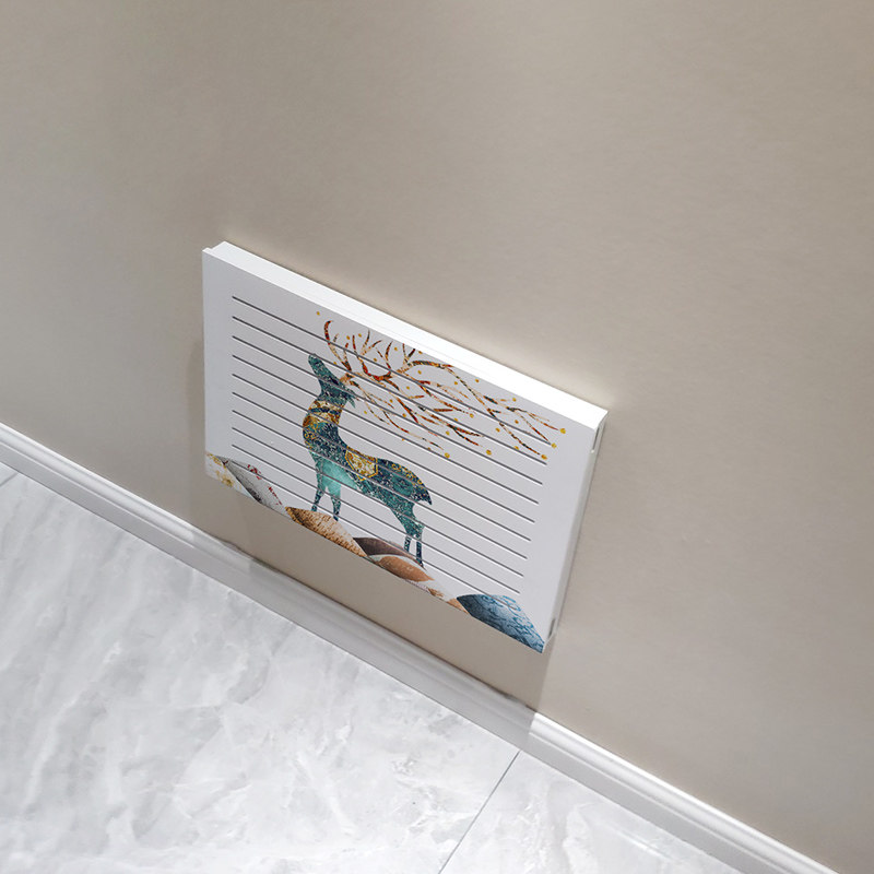 2021 new electric meter box decoration painting light luxury distribution box cover plate switch box shielding box strong current weak current box decoration