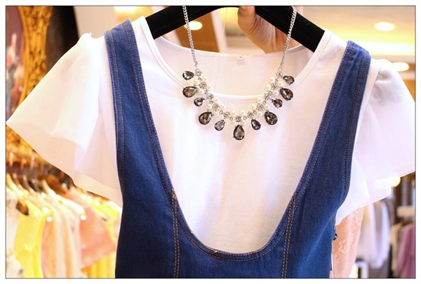 Quần áo gia đình trẻ em 2019 được trang bị váy mùa hè phù hợp với bé gái dây đeo denim mùa hè trẻ em phiên bản Hàn Quốc của mẹ và con gái lớn - Khác quần jean trẻ em