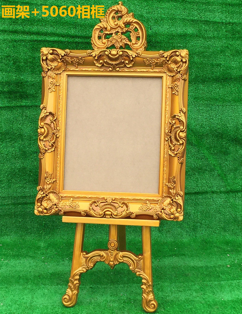 European-style Wedding Celebration of the Penn Exhibition Shelf Oil Painting Real Estate Hotel KTV Wedding Yingbin Shelf Show Advertising Shelf