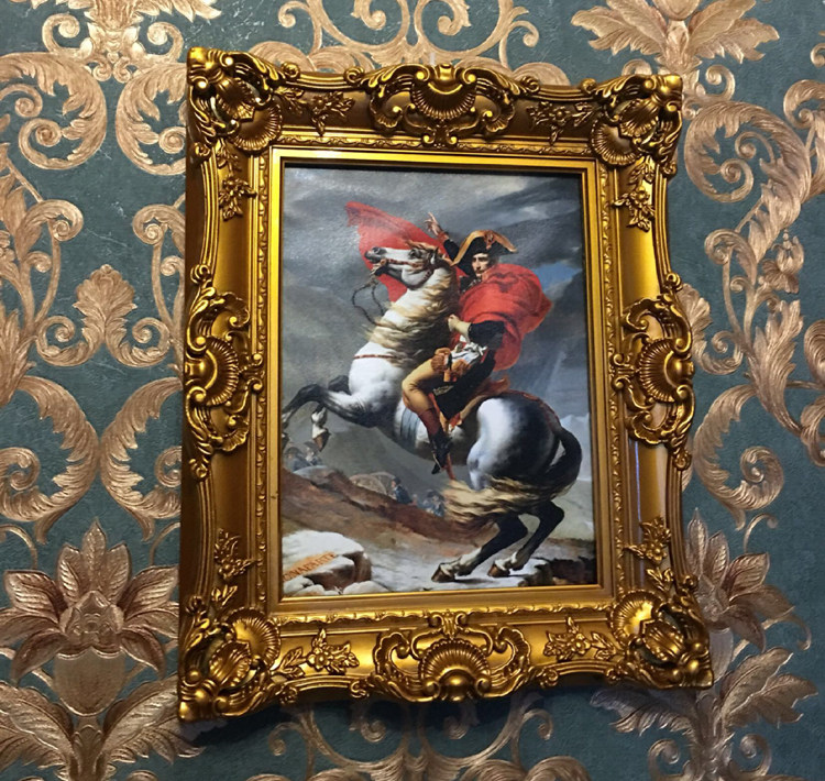 Eurostyle Retro Photo Frame Oil Picture Frame Wedding hanging wall Wedding Dress Photo Frame Custom Photo Law Style Vintage Decorative frame to be old