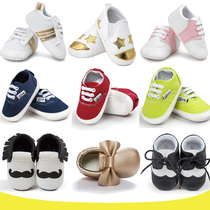 Soft-soled baby toddler shoes anti-fall spring and autumn female baby shoes male 0 a 1 year old 6 months 12 newborns 3 non-slip