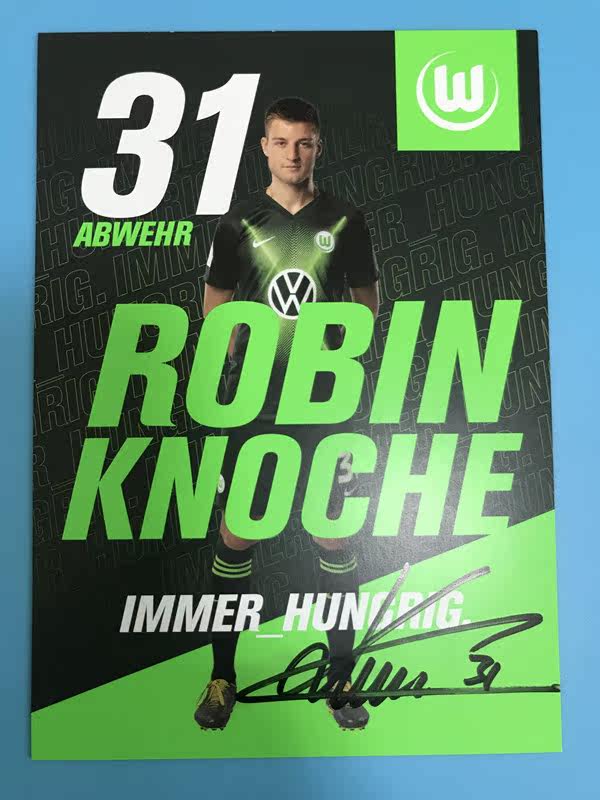19-20 German Wolfsburg Crutcher pro-pen signature official card