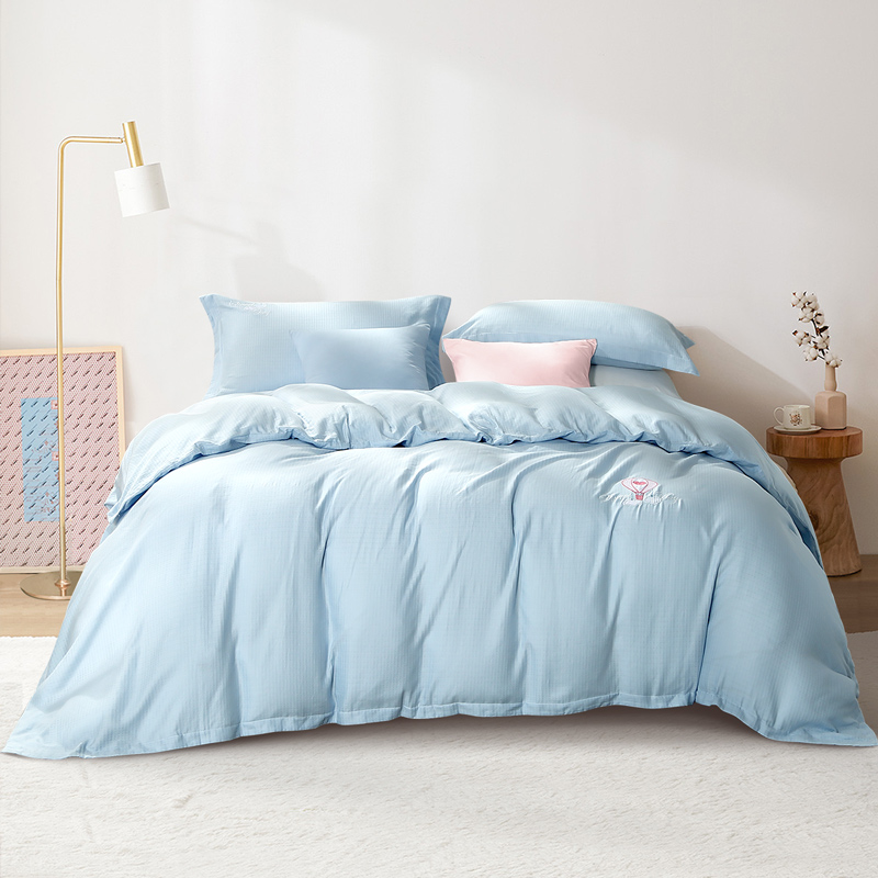 Fuanna Home Textile All-cotton Four Beds Bedding Pure Cotton Sheets Quilt Cover Single Double Kit National Wind Three Sets