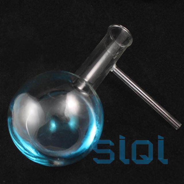 蒸馏烧瓶 具支烧瓶 化学教学仪器150ml 玻璃器材 化学实验用品Distilling Flask With Side Tube