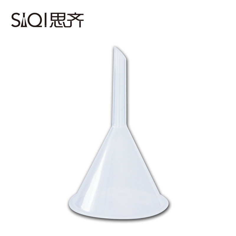 塑料漏斗60mm/90mm/120mm口径三角漏斗锥形漏斗化学仪器Plastic Conical Funnel