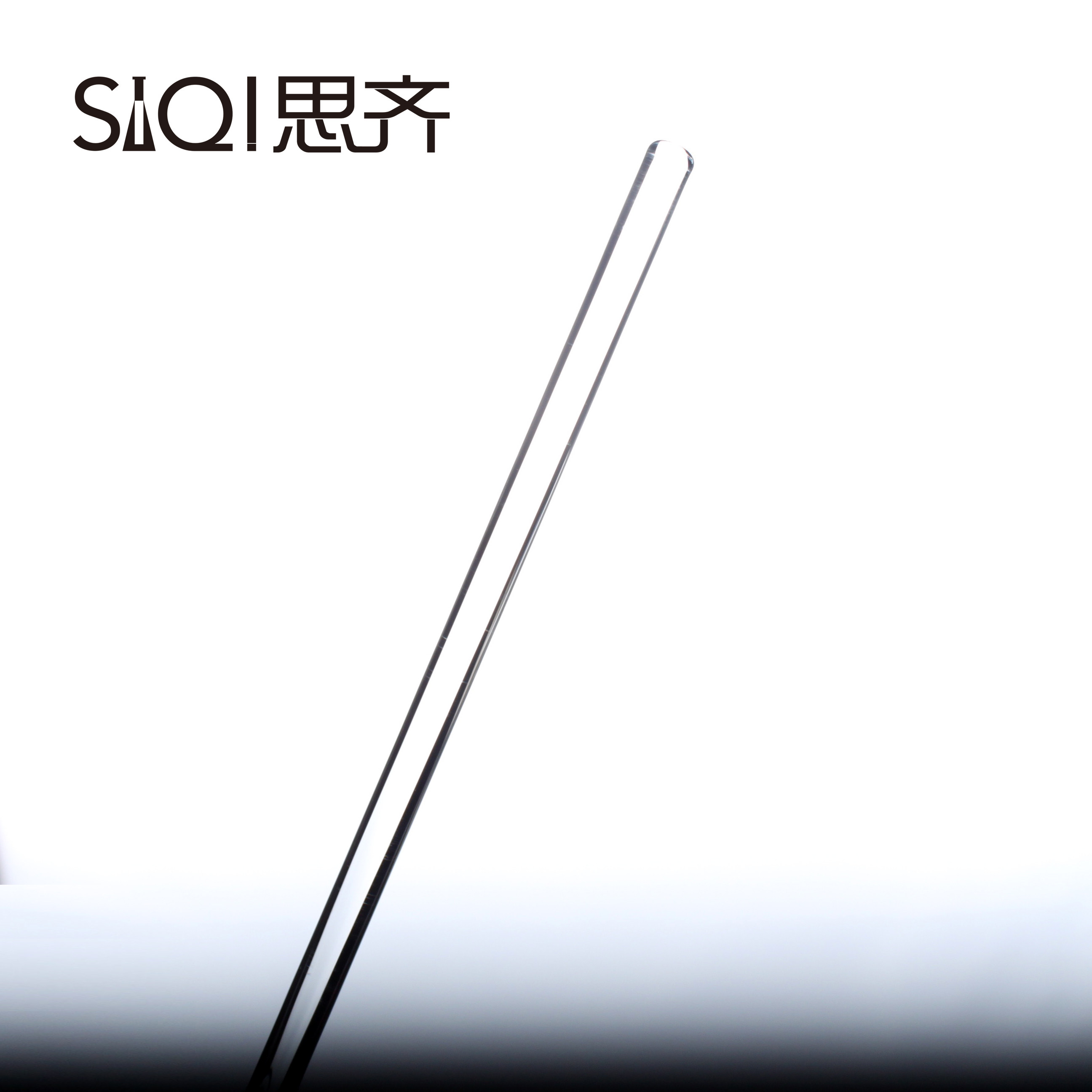 玻璃导流搅拌棒20 30cm玻棒玻璃棒耐腐蚀长思齐化学实验室stirringrod耐高温引流实心棒调药Glass Stir Bar