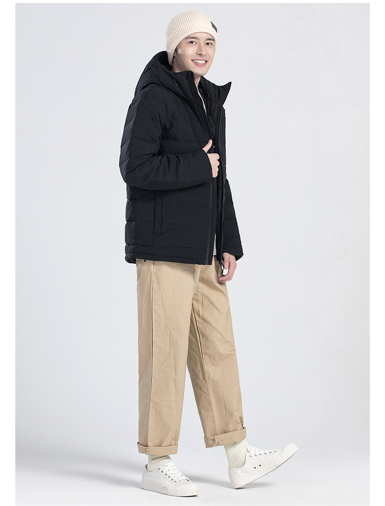 凡客诚品 智能温控黑科技 男士鹅绒羽绒服 650蓬95%鹅绒 图10
