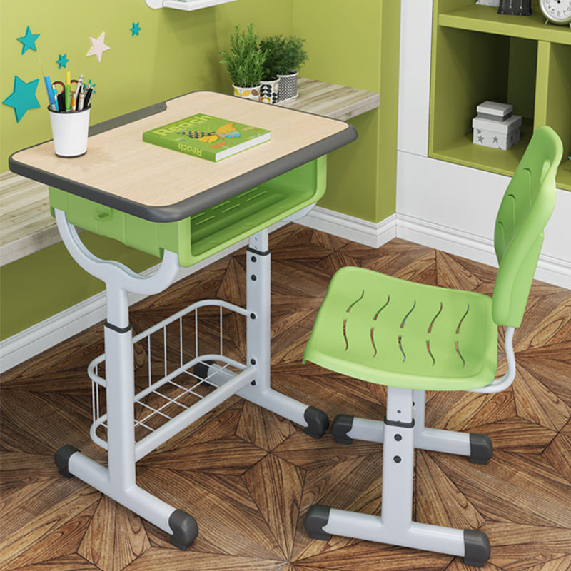 Learning table children's desk and chair primary and secondary school students' desk home lifting tutoring training class desk and chair set
