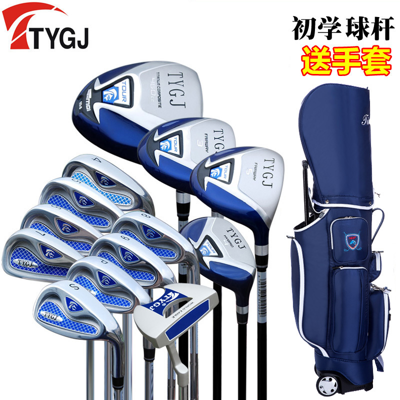 Ttygj Golf Clubs, Men's Set, Beginner Half Set, Practice Clubs, Complete Set of Golf Equipment for the Course Ttygj Golf Clubs, Men's Set, Beginner Half Set, Practice Clubs, Complete Set of Golf Equipment for the Course