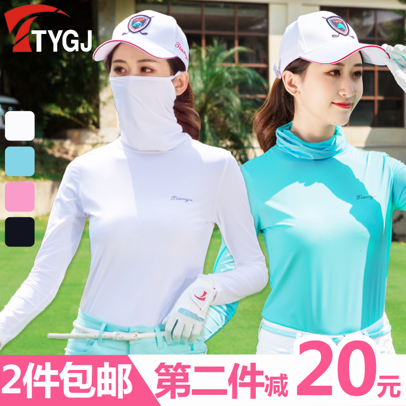 womens long sleeve golf shirts for summer