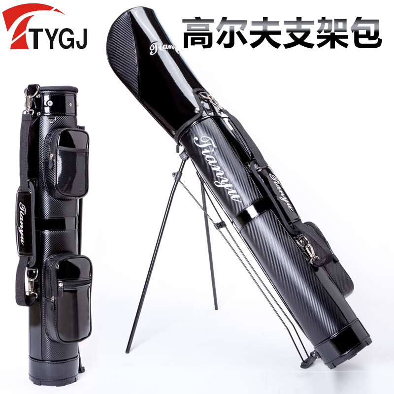 TTYGJ golf bag with bracket gun bag men and women can hold 9 clubs ball bag bracket packaging ball bag