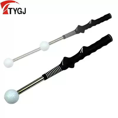 Golf swing exercise device telescopic Swing Swing Bar training supplies hand grip rhythm sound bar posture correction