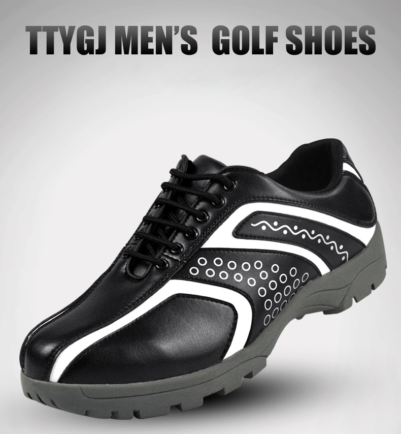 Giày golf TTYGJ giày thể thao nam bằng da đế cao nhất 	túi đựng gậy golf đi tập