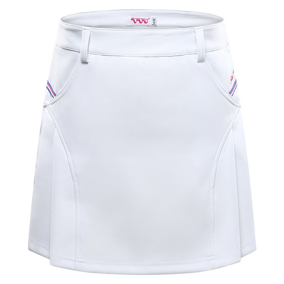 Golf skirt women's skirt tennis skirt summer badminton sports culottes skirt with belt