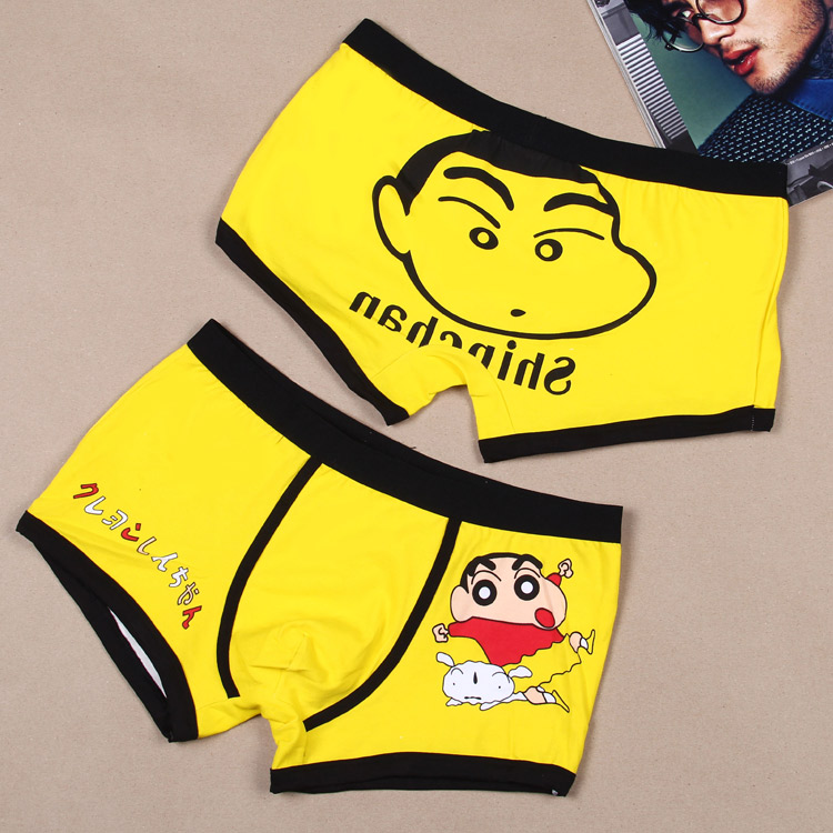 SpongeBob SquarePants Cotton Nam Boxer Quần Dễ Thương Cartoon Cặp Vợ Chồng Quần của Phụ Nữ Quần Tam Giác