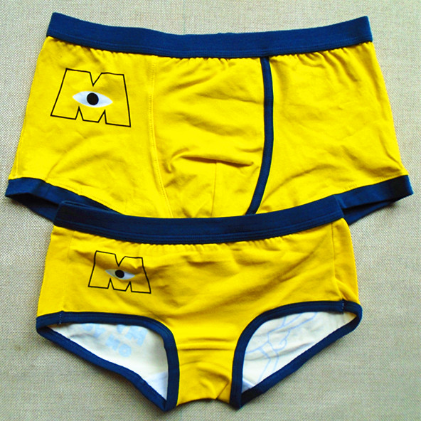 SpongeBob SquarePants Cotton Nam Boxer Quần Dễ Thương Cartoon Cặp Vợ Chồng Quần của Phụ Nữ Quần Tam Giác