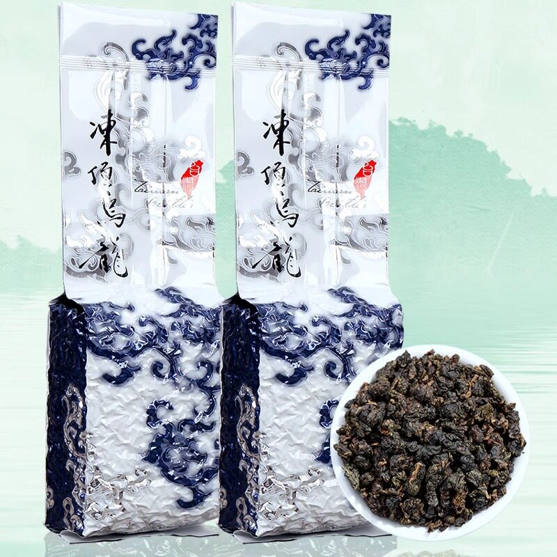 臺灣高山茶四款組合凍頂烏龍杉林溪梨山茶150克袋裝-Taobao-Tmall