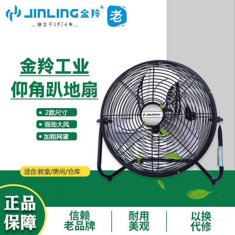 Jinling electric fan large air volume industrial fan home factory kitchen table fan FE-30TdQ