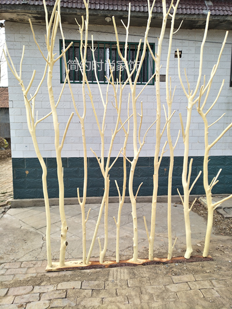 Natural Dry Branches Dry Branches Art Withered Branches Deadwood Trunks Peeled Branches Natural Color Tree Styling Partition Decorated Hanger-Taobao