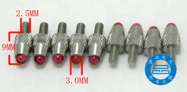 Scale head dial indicator dial indicator micrometer micrometer altimeter altimeter needle spherical head white steel M2 5 * L7 2 * D3 0