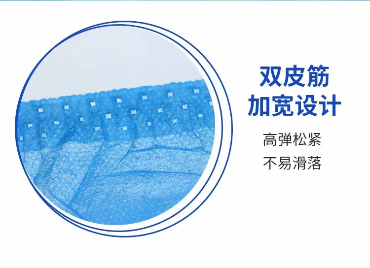 mũ tĩnh điện nam Shuaiyou Y Tế Dùng Một Lần Mũ Bác Sĩ Mũ Dày Vải Không Dệt Mái Vòm Mũ Đầu Dẹt Mũ Một Gói 20 mũ y tế dùng 1 lần nón trùm đầu y tế