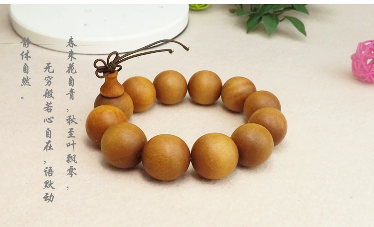 Nhà sản xuất bán buôn Myanmar Barbie Gỗ đàn hương hạt vòng tay nam và nữ vòng tay trang sức 15 18 20 Mân côi gỗ bán buôn