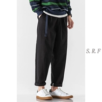 史瑞夫 Весенние штаны, коллекция 2021, свободный прямой крой, в корейском стиле