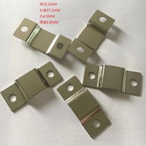 Factory direct press sheet wire clamp bridge type metal crimping plate crimping wire buckle wiring buckle matching