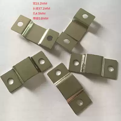 Factory direct press sheet wire clamp bridge type metal crimping plate crimping wire buckle wiring buckle matching